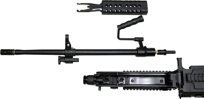 S&T M249 MK2 SAW Sports Line AEG with Drum Magazine (Black - STAEG103PABS)