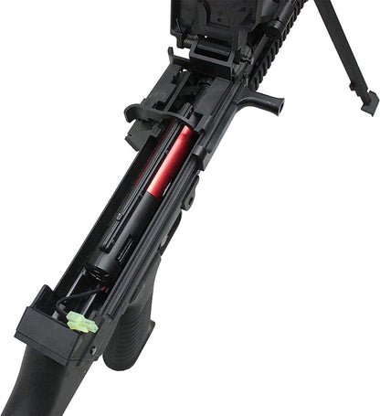 S&T M249 MK2 SAW Sports Line AEG with Drum Magazine (Black - STAEG103PABS)