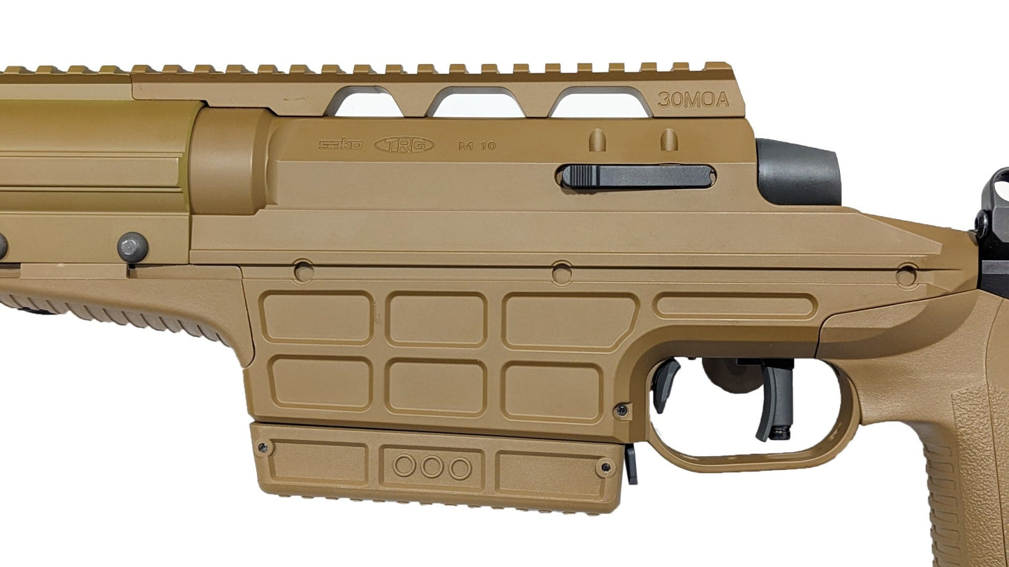 Double Eagle SAKO TRG M10 Sniper Rifle (Spring - Bolt Action - M67 - Tan)