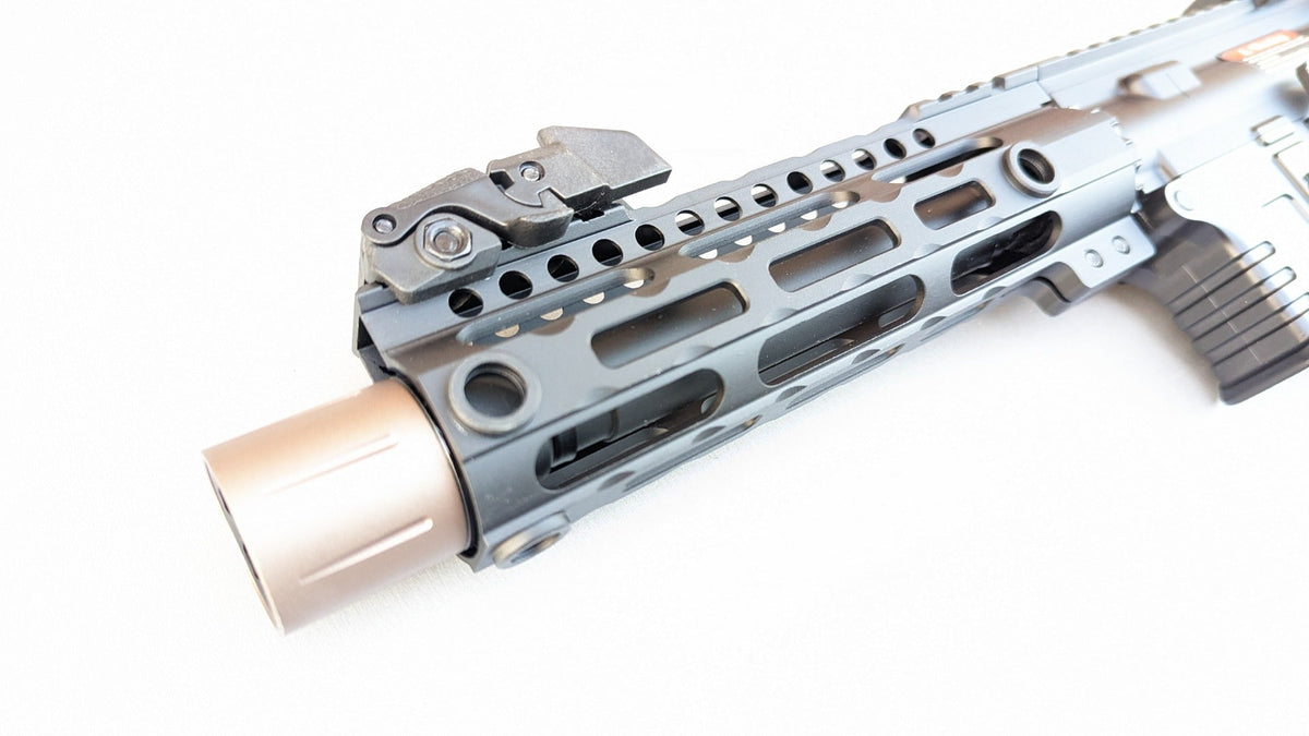 Golden Eagle 7" M4 Gas Blowback Rifle (Full Metal - MC6588M - Black)