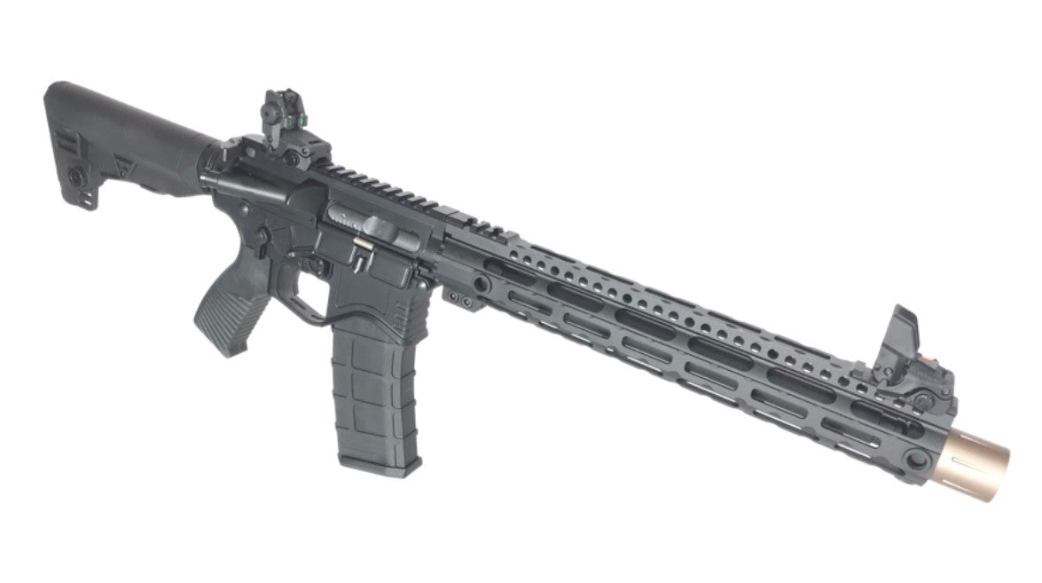 Golden Eagle 12.5" M4 Gas Blowback Rifle (Full Metal - MC6589M - Black)