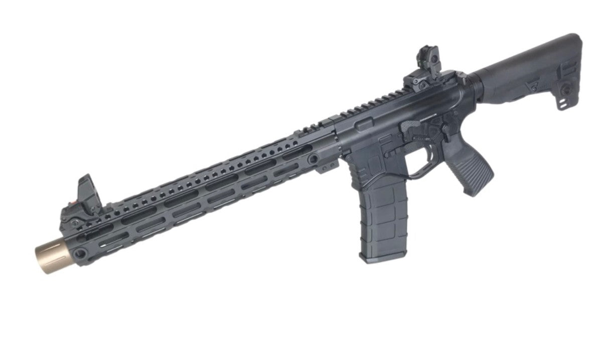 Golden Eagle 12.5" M4 Gas Blowback Rifle (Full Metal - MC6589M - Black)