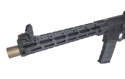Golden Eagle 12.5" M4 Gas Blowback Rifle (Full Metal - MC6589M - Black)