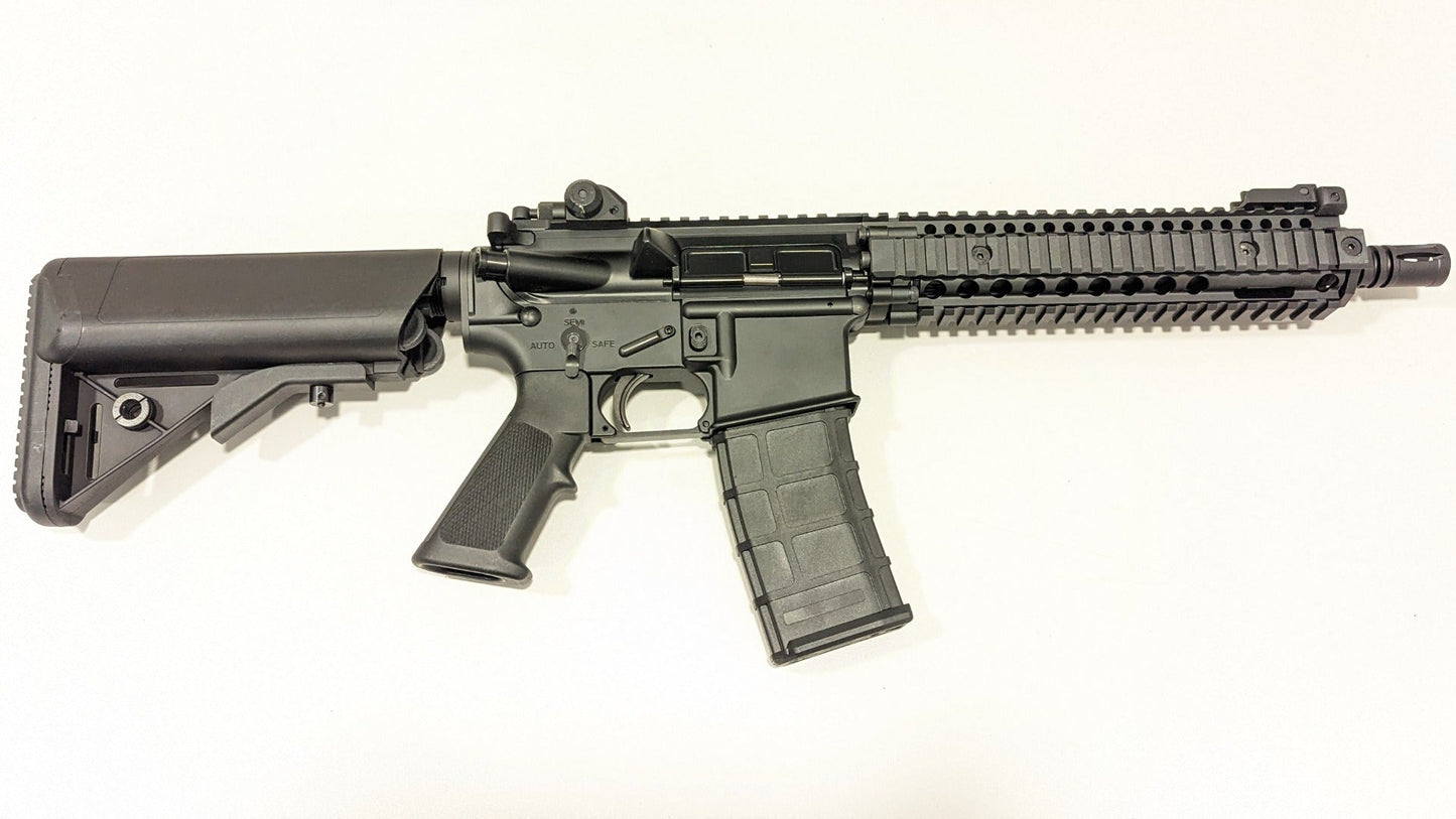 Golden Eagle MK18 Gas Blowback Rifle (Full Metal - MC6593M - Black)