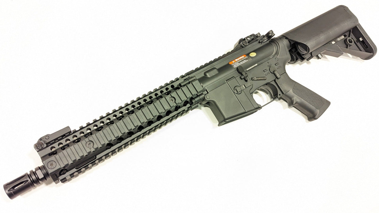 Golden Eagle MK18 Gas Blowback Rifle (Full Metal - MC6593M - Black)