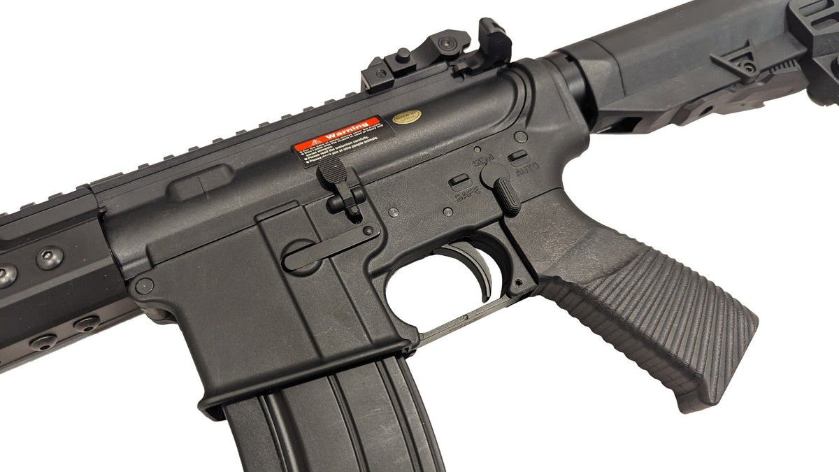 Golden Eagle M4 Gas Blowback Rifle (Metal - Black - MC6598)