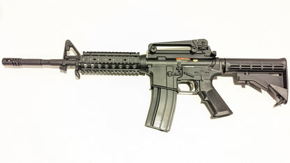 Golden Eagle M4 RIS Gas Blowback Rifle (Full Metal - Black - MC6604RISM)