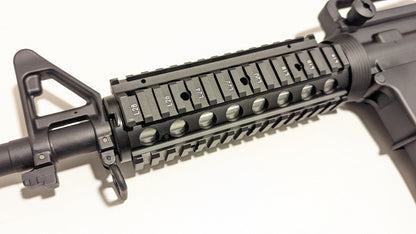 Golden Eagle M4 RIS Gas Blowback Rifle (Full Metal - Black - MC6604RISM)