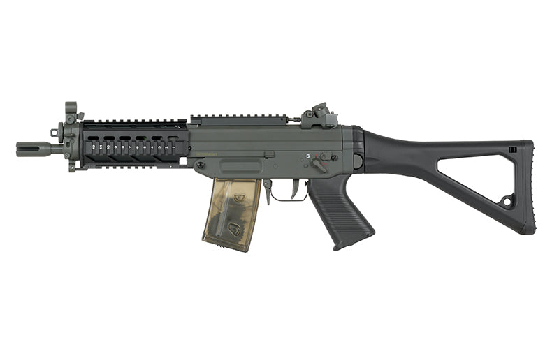 JG 555 AEG Rifle (RIS/Metal - Inc. Battery and Charger - Black - 082-II)