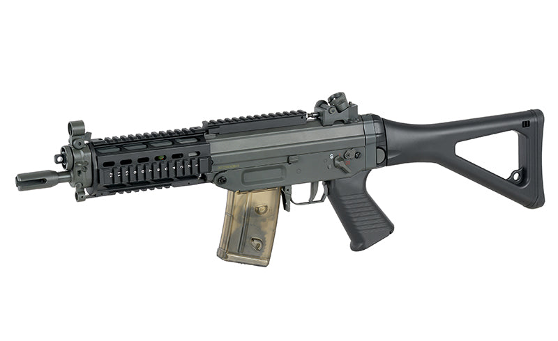JG 555 AEG Rifle (RIS/Metal - Inc. Battery and Charger - Black - 082-II)