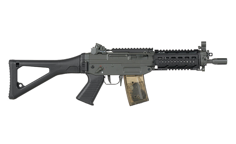 JG 555 AEG Rifle (RIS/Metal - Inc. Battery and Charger - Black - 082-II)