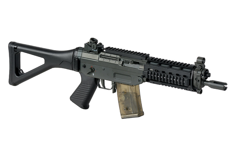 JG 555 AEG Rifle (RIS/Metal - Inc. Battery and Charger - Black - 082-II)