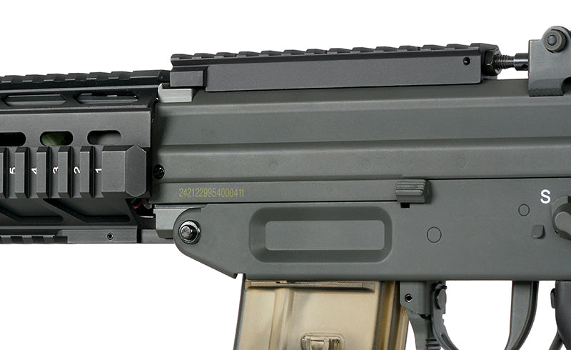 JG 555 AEG Rifle (RIS/Metal - Inc. Battery and Charger - Black - 082-II)