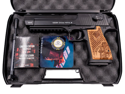 Desert Eagle .50AE Poker Edition CO2 Blowback Pistol (Black - 950530)