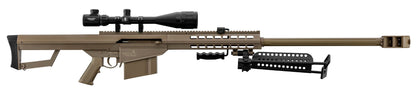 Lancer Tactical  LT-20 M82 Sniper Rifle (with Scope and Bipod - Spring - Tan)