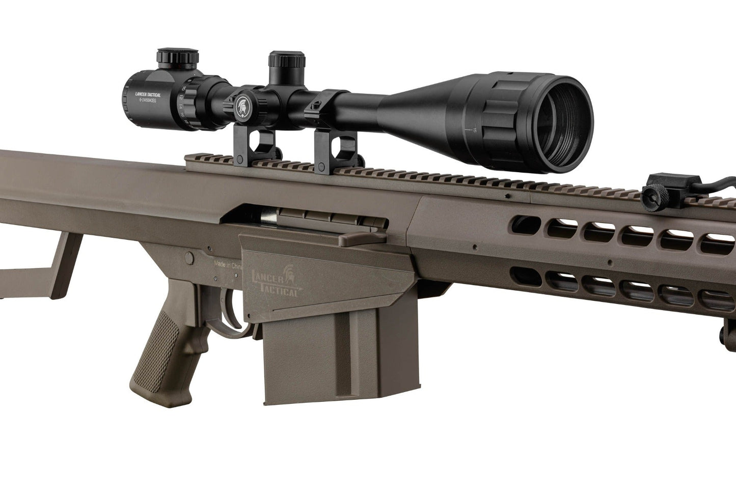 Lancer Tactical  LT-20 M82 Sniper Rifle (with Scope and Bipod - Spring - Tan)