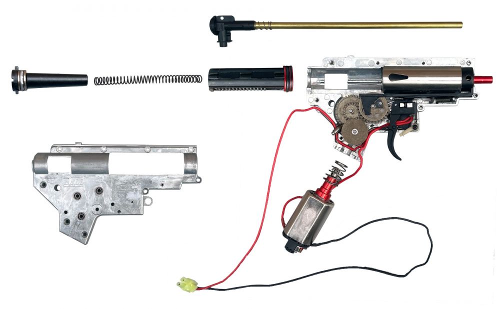 Double Bell M4 RIS (Full Metal Body and Gearbox  - Black - 33)