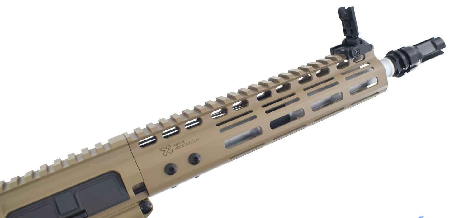 EMG Helios Noveske N4 MWS Gen 3 Gas Blowback M4 by Double Eagle (Tan - G101)