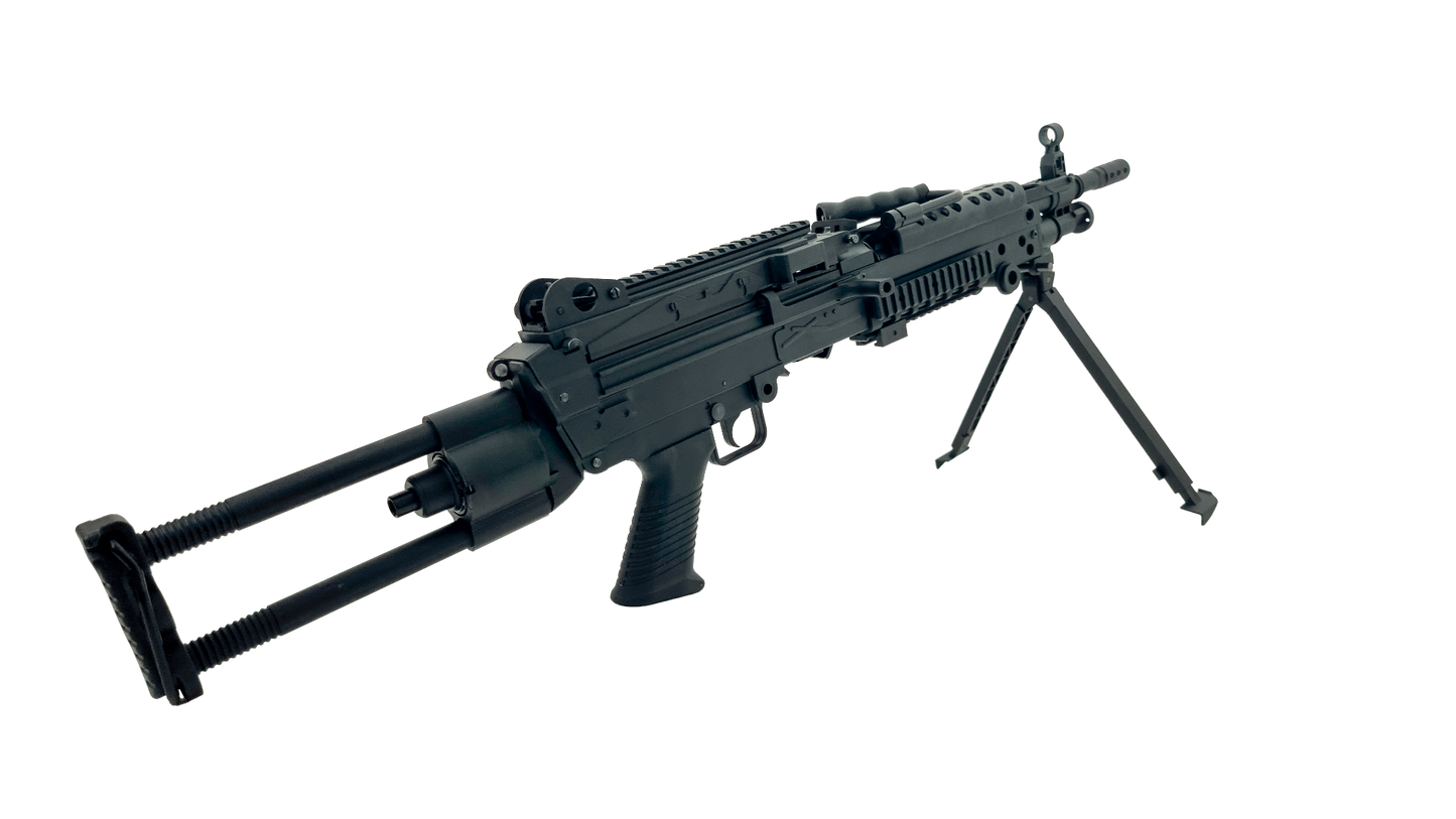 FN Herstal Minimi M249 Para Sports Line AEG (Electronic Trigger - Battery and Charger Inc. - Black - 200839)