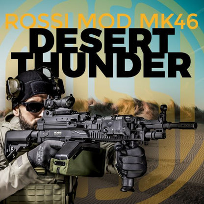 Rossi Thunder MK46 AEG Support Rifle (Electronic Trigger  - Black)