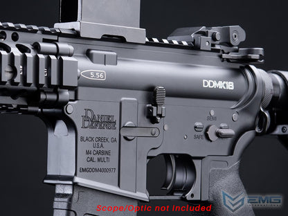 EMG x Daniel Defense DDMK18 AEG (by Cyma - Platinum QBS Gearbox - Black - CM105DDS-BK)