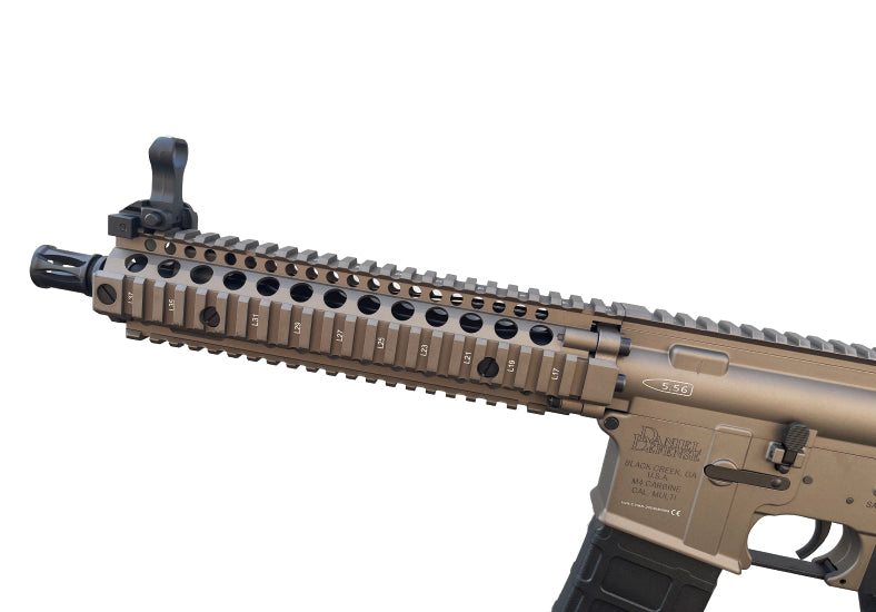 EMG x Daniel Defense DDMK18 AEG (by Cyma - Platinum QBS Gearbox - DE/Tan - CM105DDS-DE)