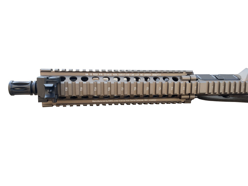 EMG x Daniel Defense DDMK18 AEG (by Cyma - Platinum QBS Gearbox - DE/Tan - CM105DDS-DE)