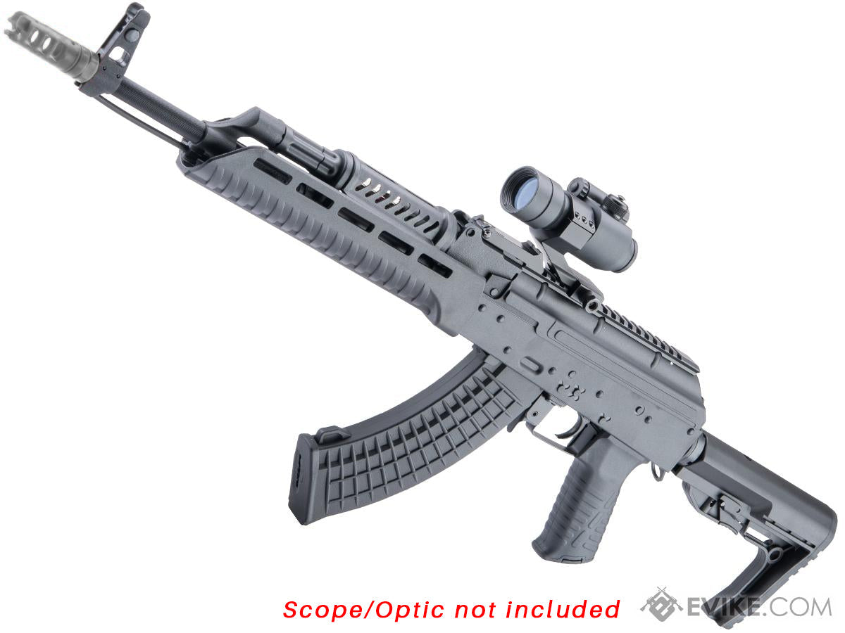 Cyma CYMA Platinum Tactical AK with CQB M4 Stock (Black - Featherweight - CM680G)