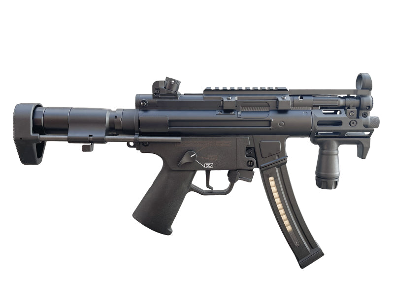 Cyma Platinum Swat SMG5 AEG Sub-Machine Gun (PDW - CM041L - Black)