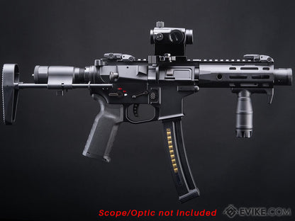 Cyma Platinum 9mm Rapid Strike AEG Carbine (PDW - Black - CM106)