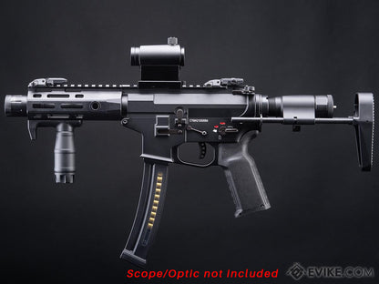 Cyma Platinum 9mm Rapid Strike AEG Carbine (PDW - Black - CM106)