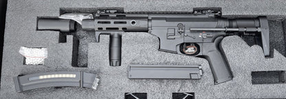 Cyma Platinum 9mm Rapid Strike AEG Carbine (PDW - Black - CM106)
