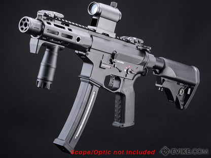 Cyma Platinum 9mm Rapid Strike AEG Carbine (SMG - Black - CM106A)