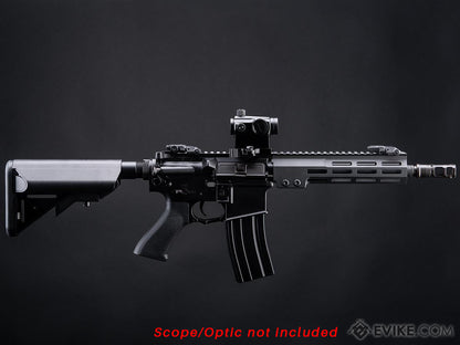 CYMA Platinum M4 8.5 M-LOK AEG (with Built-In Mosfet & Tracer Hop-Up - Black - CM.006R-8.5)