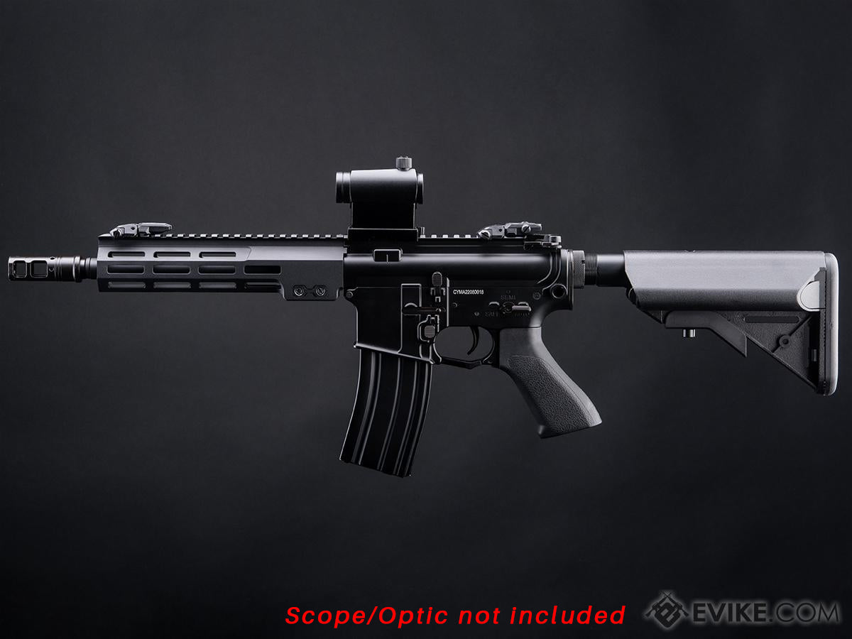 CYMA Platinum M4 8.5 M-LOK AEG (with Built-In Mosfet & Tracer Hop-Up - Black - CM.006R-8.5)