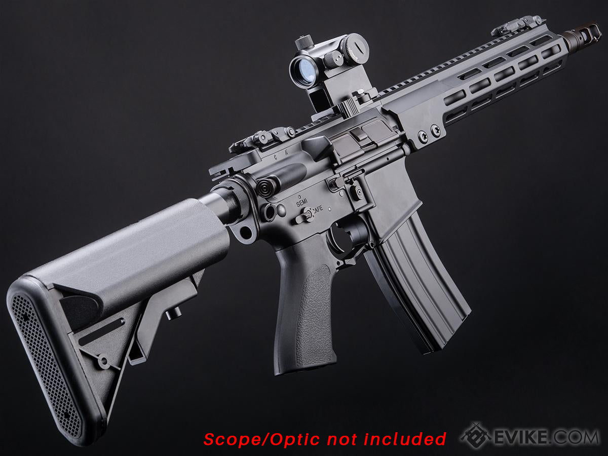 CYMA Platinum M4 10.5 M-LOK AEG (with Built-In Mosfet & Tracer Hop-Up - Black - CM.006R-10.5)