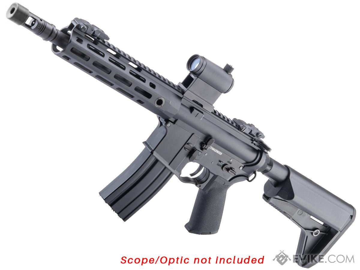CYMA Standard M4 8.5 M-LOK AEG (with Built-In Mosfet & Tracer Hop-Up - Black - CM.068M-8.5)