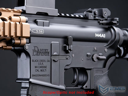 EMG x Daniel Defense DDM4 AEG (by Cyma - Platinum QBS Gearbox DE/Black - CM105DDL-BD)