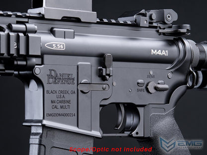 EMG x Daniel Defense DDM4 AEG (by Cyma - Platinum QBS Gearbox BK/Black - CM105DDL-BK)