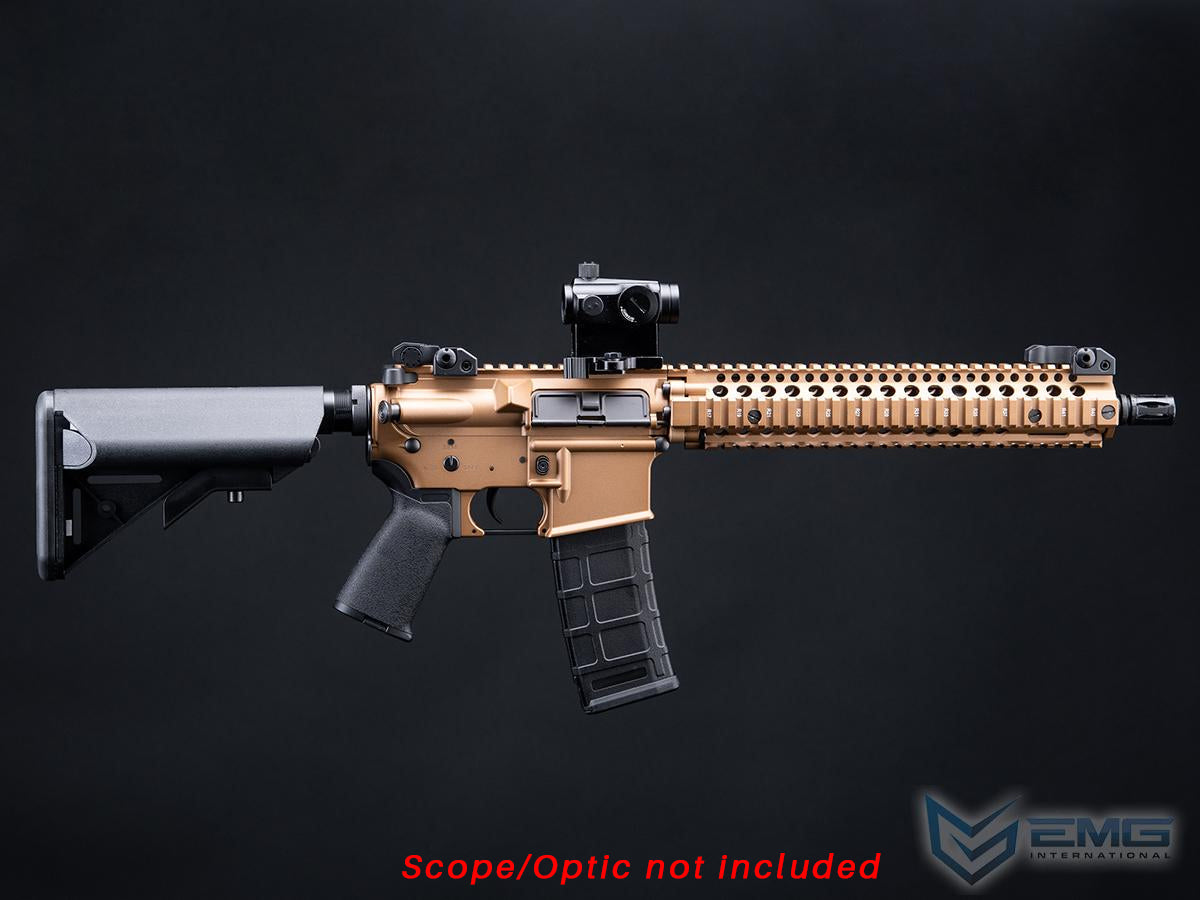 EMG x Daniel Defense DDM4 AEG (by Cyma - Platinum QBS Gearbox DE/Tan - CM105DDL-DE)