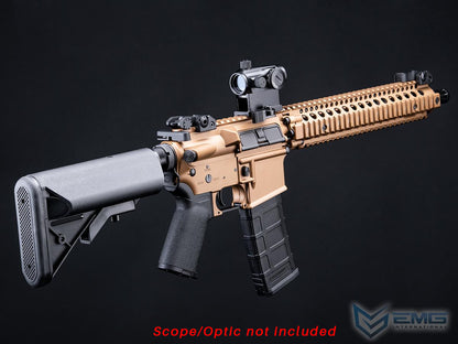 EMG x Daniel Defense DDM4 AEG (by Cyma - Platinum QBS Gearbox DE/Tan - CM105DDL-DE)