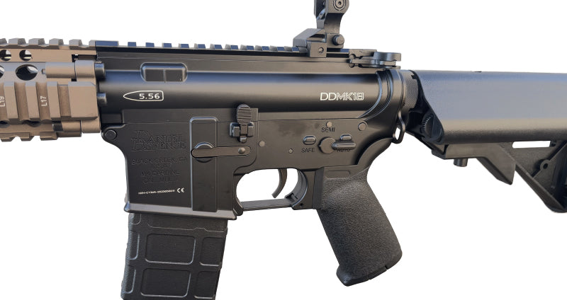 EMG x Daniel Defense DDMK18 AEG (by Cyma - Platinum QBS Gearbox - Bronze - CM105DDS-BD)