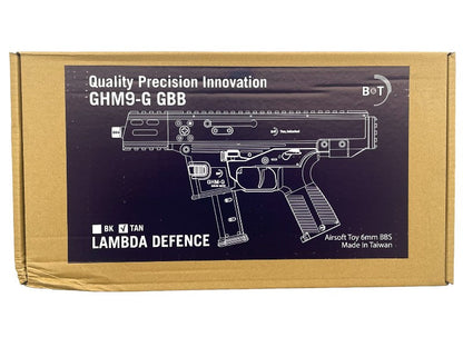 B&T GHM9-G Gas Blowback SMG (Lambda Defence - Tan)