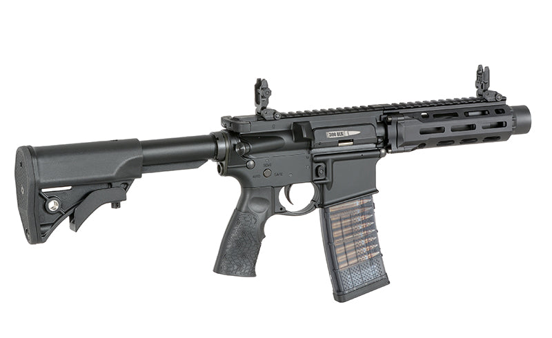 Daniel Defense x EMG DDM4 PDW SBR MWS Gas Blowback Rifle by Cyma  (Black)