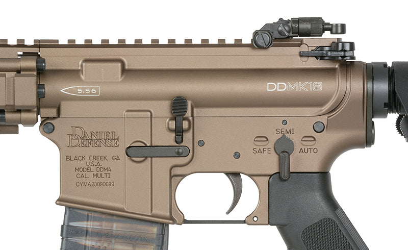 Daniel Defense x EMG DDMK18 Gas Blowback Rifle by Cyma CGS (Tan)