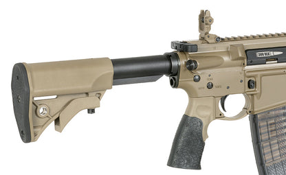 Daniel Defense x EMG DDM4 PDW SBR MWS Gas Blowback Rifle by Cyma CGS (Tan)
