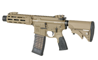 Daniel Defense x EMG DDM4 PDW SBR MWS Gas Blowback Rifle by Cyma CGS (Tan)