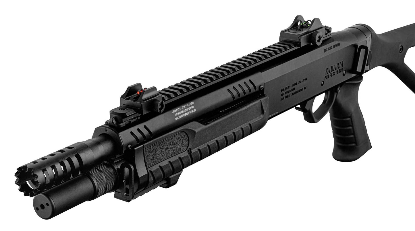 FABARM STF12 Compact Pump Shotgun (Black - Gas Powered)