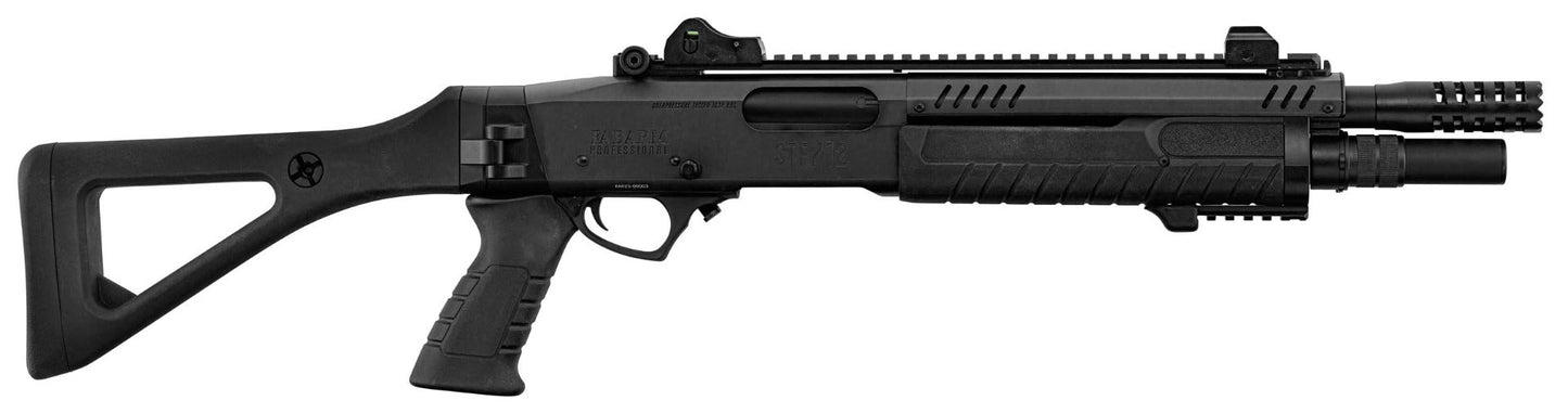 FABARM STF12 Compact Pump Shotgun (Black - Gas Powered)