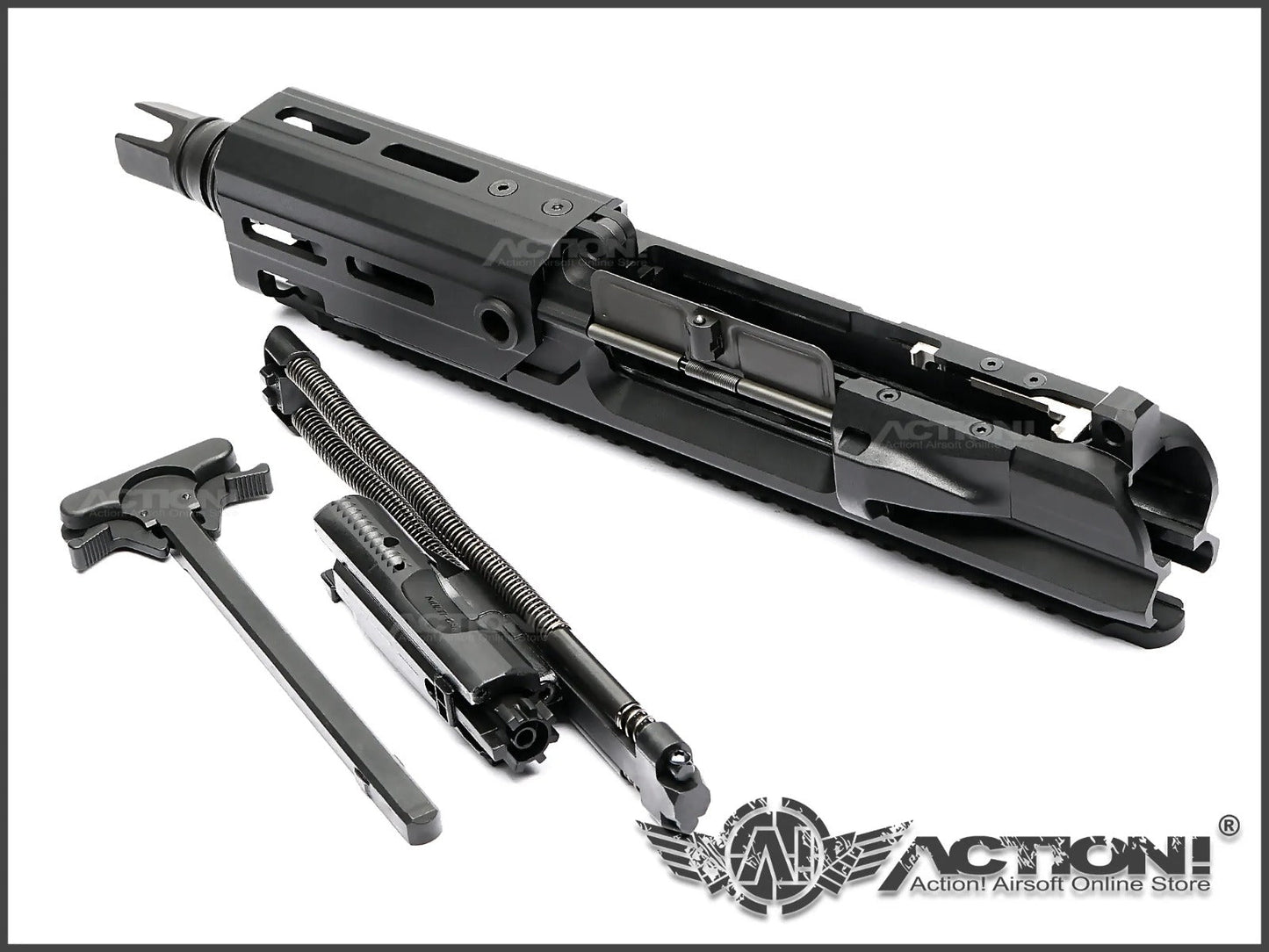 AA/APFG MCX Rattler SOCOME PDW Style Gas Blowback Rifle (Black)